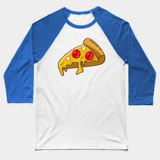 Cheezy Pizza Baseball T-Shirt